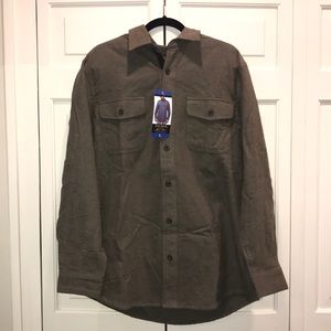 Men’s Large Flannel - Forest Green
